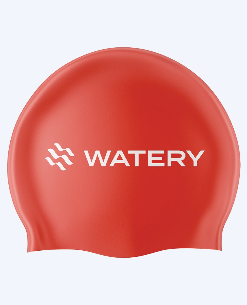 Signature Swim Cap - Red